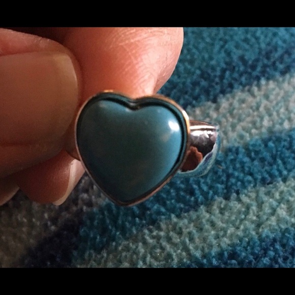 Heart 💙 Turquoise Ring - Picture 2 of 4